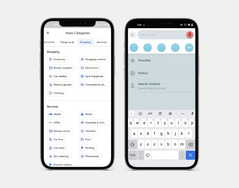 waze vs google maps discovery