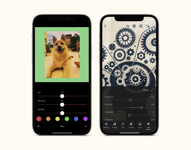 Editing Tools: VSCO & Lightroom