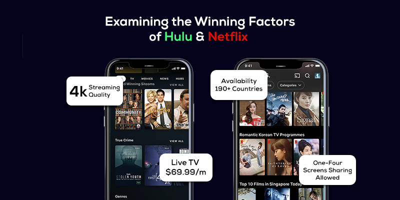 Winning Factors: Netflix vs Hulu