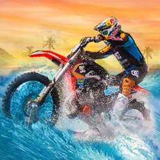 Dirt Bike Motocross Wave Rally