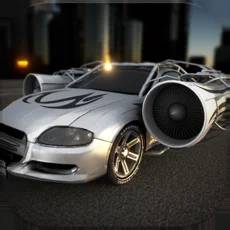 Jet Car - Extreme Jumping