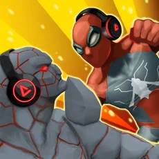 Superheroes Music Fighting Game‪s‬